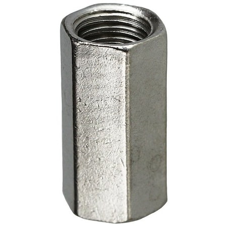 Dottie Coupling Nut, 1/2''-13, 18-8 Stainless Steel, 1-1/4 in Lg, 50 PK RCS3